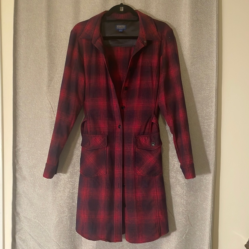 Vintage Penalton Virgin Wool Cardigan.